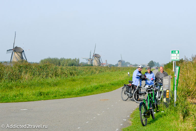 Велодорожки возле Роттердама